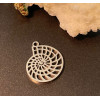 Pendentifs Coquillage 20mm – Acier Inoxydable 304 Argenté