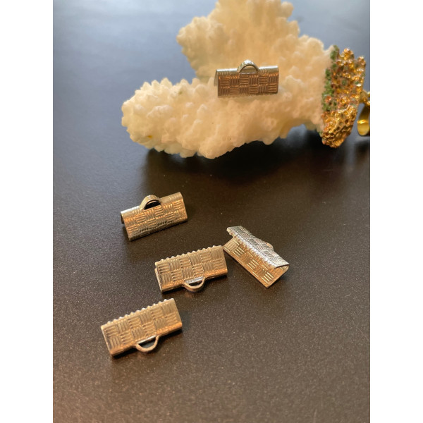 Serre-fils, griffes, attaches ruban 13 x 7 mm – Acier inoxydable 304 – Finition argentée