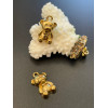 Pendentifs Ourson 3D 22 mm – Acier Inoxydable 304 Doré à l’or fin 18K, IONIQUE