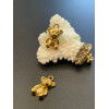 Pendentifs Ourson 3D 22 mm – Acier Inoxydable 304 Doré à l’or fin 18K, IONIQUE