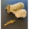 Pendentif Poisson 28 mm – Acier Inoxydable 304 Doré à l’or fin 18K, PVD