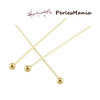 Tiges à Tête Ronde 5cm – Laiton finition Doré