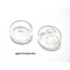 Globes Boule Cabochon Creux à Remplir en Verre 22mm Plat Dessus et Dessous