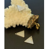 Pendentifs Triangle 15mm – Acier Inoxydable 304 Argenté