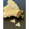Pendentifs Triangle 15mm – Acier Inoxydable 304 Argenté
