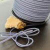 Cordon en suédine Bleu  3mm aspect daim