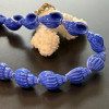 Perles Coquillage 20 par 13 mm – Céramique – Coloris Bleu