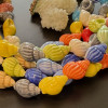 Perles Coquillage 20x13 mm – Céramique – Multicolore