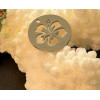 Pendentifs Fleur d'Hibiscus 15 mm – Acier Inoxydable 304 Argenté