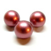 Perle Sonore 16 mm Rouge métallisé – Pour Création de Bola de Grossesse – REF 13