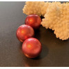Perle Sonore 16 mm Rouge métallisé – Pour Création de Bola de Grossesse – REF 13