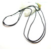 Colliers réglables – Corde cirée 1.5 mm – Coloris Noir