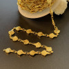 Chaîne Coquille Saint-Jacques, Coquillage – Laiton Doré à l’Or Fin 18K