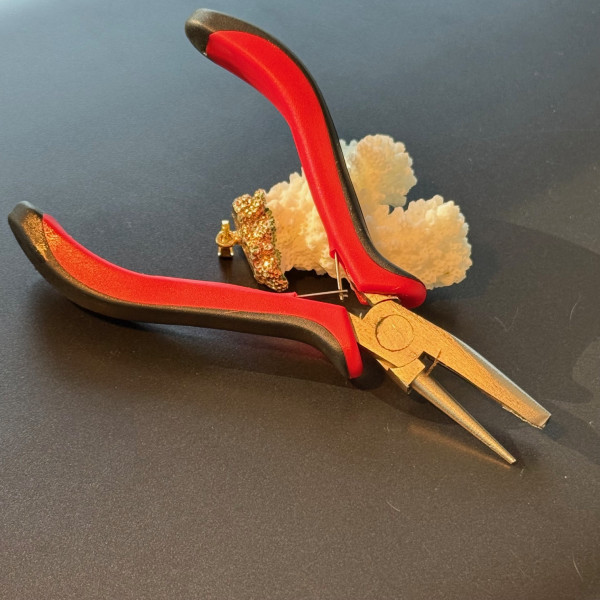 Pince Bout arrondi et enclume à former 13.5cm – Outil pour Création de Bijoux