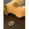 Pendentifs Feuille 12 mm – Acier Inoxydable 304 Argenté