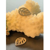 Pendentifs Feuille 12 mm – Acier Inoxydable 304 Argenté