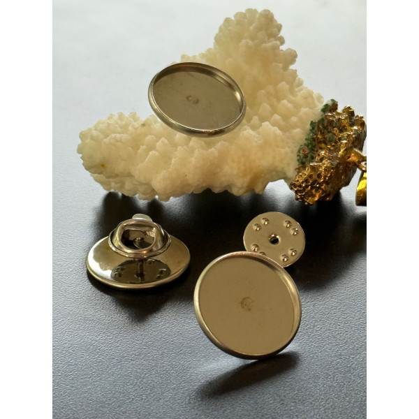 Supports de Broche PINS 16mm – Acier Inoxydable Argenté