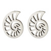 Pendentifs Coquillage 15mm – Acier Inoxydable 304 Argenté