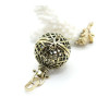 Pendentif Cage Bola de Grossesse pour bola de 18mm, Laiton Finition Bronze