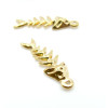 Pendentif Poisson 28 mm – Acier Inoxydable 304 Doré à l’or fin 18K, PVD
Caractéristiques :