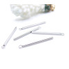 Pendentifs Tige Rectangle 23mm – Acier Inoxydable 304  Argenté