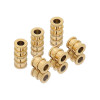 Perle Intercalaires Rondelles Tubes 6 mm – Acier Inoxydable 304 Doré à l'or fin 14K