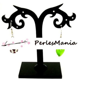 Présentoirs pour Boucle d’Oreille Noir 8-12cm