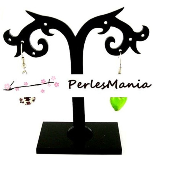 Présentoirs pour Boucle d’Oreille Noir 8-12cm