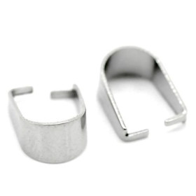 Bélières Attache Pendentif 10x8.5mm – Acier Inoxydable 304