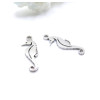 Pendentifs Hippocampe 17mm – Acier Inoxydable Argenté