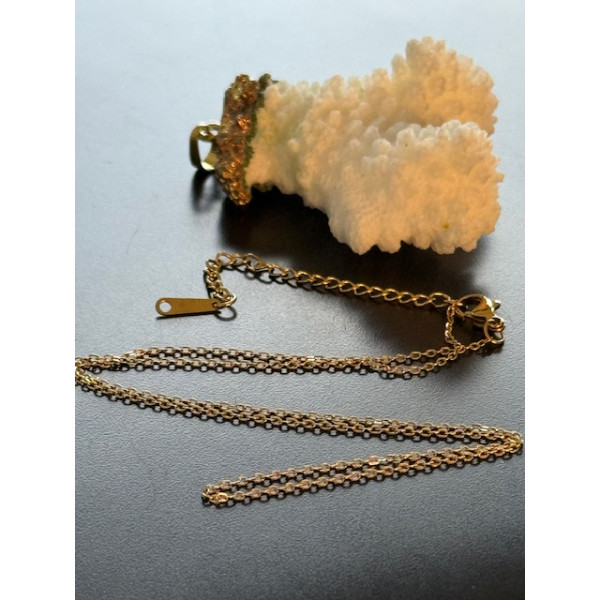 Chaîne Maille fine jaseron  1 mm – Acier Inoxydable 304 Doré  à l'or fin 14K, Placage Ionique IP