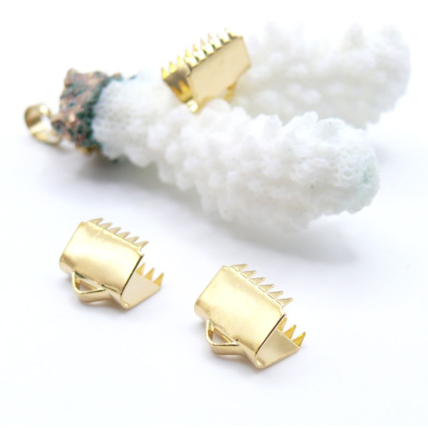 Serre fils, Embouts à serrer 10.5mm – Acier Inoxydable 304 doré