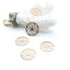 Estampes Pendentif Mandala Filigrane 13mm Doré

Caractéristiques :