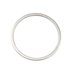 Pendentifs Connecteur Rond 20 par 0.5mm – Acier Inoxydable 304