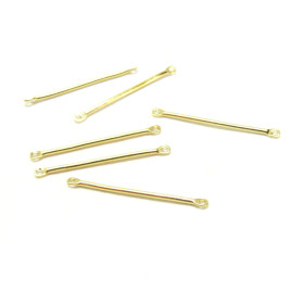 Connecteurs Tige 40mm – Acier Inoxydable 304 Doré