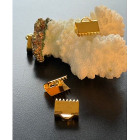 Serre fils, Embouts à serrer 6.5mm – Acier Inoxydable 304 doré