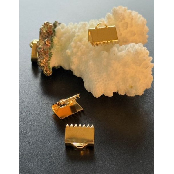 Serre fils, Embouts à serrer 6.5mm – Acier Inoxydable 304 doré