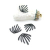 Pendentifs Forme Éventail 22 mm – Métal Coloris NOIR