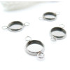 Supports de Pendentif Connecteur 12 mm – Acier Inoxydable 304