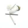 Pendentifs Tige Tube 45 x 3 mm – Acier Inoxydable Argenté