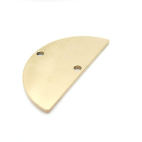 Connecteur Demi Cercle 28 mm – Acier Inoxydable Doré