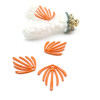 Pendentifs Forme Éventail 22 mm – Métal Coloris ORANGE