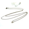 Colliers Sautoirs 66cm Chaîne maille 1.5 par 2mm, Laiton finition Bronze
