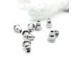 Embouts Poussoirs Tube Stoppeurs pour Boucle d’Oreille Puce – Acier Inoxydable 304 Argent Platine