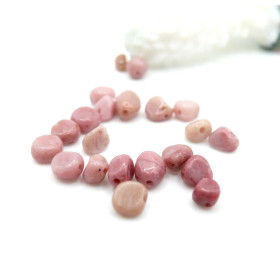 Perles Rhodonite forme Nuggets  5 par 9mm
