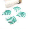 Pendentifs Forme Éventail 22 mm – Métal Coloris VERT