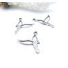 Pendentifs Oiseau 13 mm – Acier Inoxydable Argenté