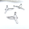 Pendentifs Oiseau 13 mm – Acier Inoxydable Argenté