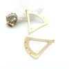 Multi Connecteur Chandelier Triangle 33 mm – Acier Inox 304 – Doré IONIQUE
