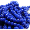 Perles  Rondelles Verre Facettées Rouge 10 x 8 mm – Couleur Bleu